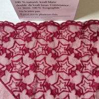 Foulard triangulaire en maille tricotée quatre saisons, accessoire pour cheveux à motif étoilé pour femme : voyage, plage et vacances