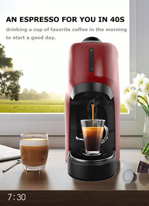 Cafetera Espresso de Cápsulas, Bomba Italiana de 19 Bares, 1400W, Compatible con Cápsulas de Tamaño Espresso - Product Image 2