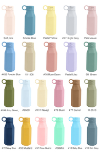Maßgefertigte Tragbare Auslaufsichere Gym-Silikon-Wasserflasche Sport-Trinkflasche 12oz BPA-Freie Silikon-Wasserflasche mit Griff für Kinder Schule - Product Image 3