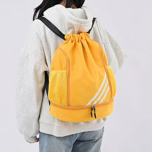 Borsa sportiva da palestra da <span class=keywords><strong>donna</strong></span> con coulisse per scarpe da uomo grande ciclismo basket da <span class=keywords><strong>donna</strong></span> bagaglio da viaggio <span class=keywords><strong>zaino</strong></span> Yoga da uomo - Product Image 5