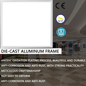 Rohs chứng nhận 36 Wát Nhôm Cơ thể 6000K màu IP44 <span class=keywords><strong>LED</strong></span> hốc Bảng điều chỉnh ánh sáng Dimmable <span class=keywords><strong>LED</strong></span> trần Bảng điều chỉnh ánh sáng - Product Image 3
