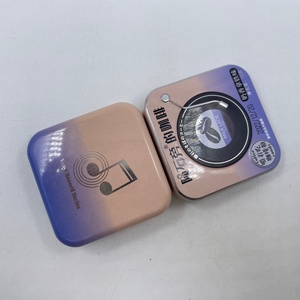 Boîte en étain carrée personnalisée avec couvercle, conteneur métallique de qualité alimentaire pour café, bonbons et cadeaux, mini boîte en étain, emballage direct d'usine - Product Image 4