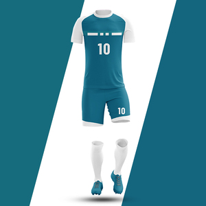 Camiseta <span class=keywords><strong>de</strong></span> Fútbol Clásica con Diseño <span class=keywords><strong>de</strong></span> Rayas en Contraste, Transpirable, 100% Poliéster, Impermeable, <span class=keywords><strong>de</strong></span> Secado Rápido y Elástica - Product Image 1