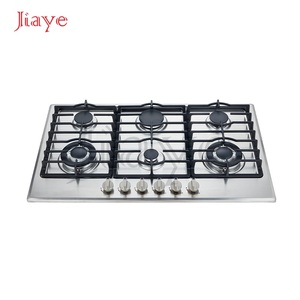 Nuovo Modello di Piano Cottura a Gas Incasso in Acciaio Inox OEM ODM con 6 Bruciatori per Grandi Elettrodomestici da Cucina - Product Image 3