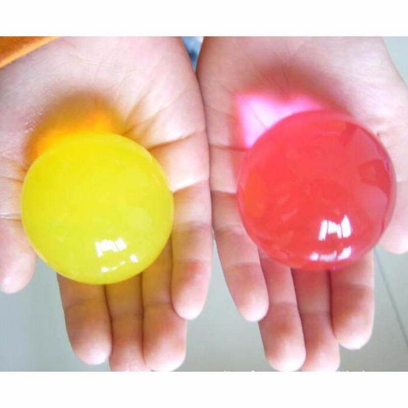 7-8 шт./лот большая кристальная почва грязь гидрогель детская игрушка водные шарики растущие Orbiz водные шарики свадебный домашний декор