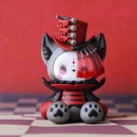 Хит продаж: Коллекционная мини-фигурка YE822 EMMA Secret Forest Snow Villa, тематика животных, масштаб 1/48, декор для стола, из ПВХ, в слепой коробке