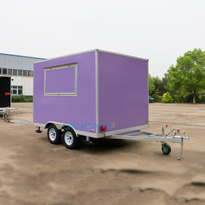 Remorque Food Truck Moderne d'Extérieur Entièrement Équipée pour Frites, Jus, Churros, Hot-dogs, Pizza, Café – Kiosque Mobile pour Mariages - Product Image 6