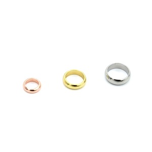 Anneaux sans soudure en acier inoxydable Anno Jewelry, or rose, argent, perles pour la création de bijoux, 10 mm, 8 mm, 6 mm, 4 mm, 2 mm - Product Image 5