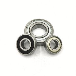 Rodamiento de Bolas de Ranura Profunda de Alta Precisión 6203 6300 6301 2RS para Motocicleta, Acero Cromado, Garantía de 3 Años - Product Image 1
