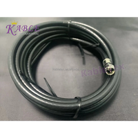 Cable Coaxial KableTex RG6 con Conector F de Cuádruple Blindaje, 50 Ohm, Multimedia, Comunicación CCS, Hecho en Zhejiang
