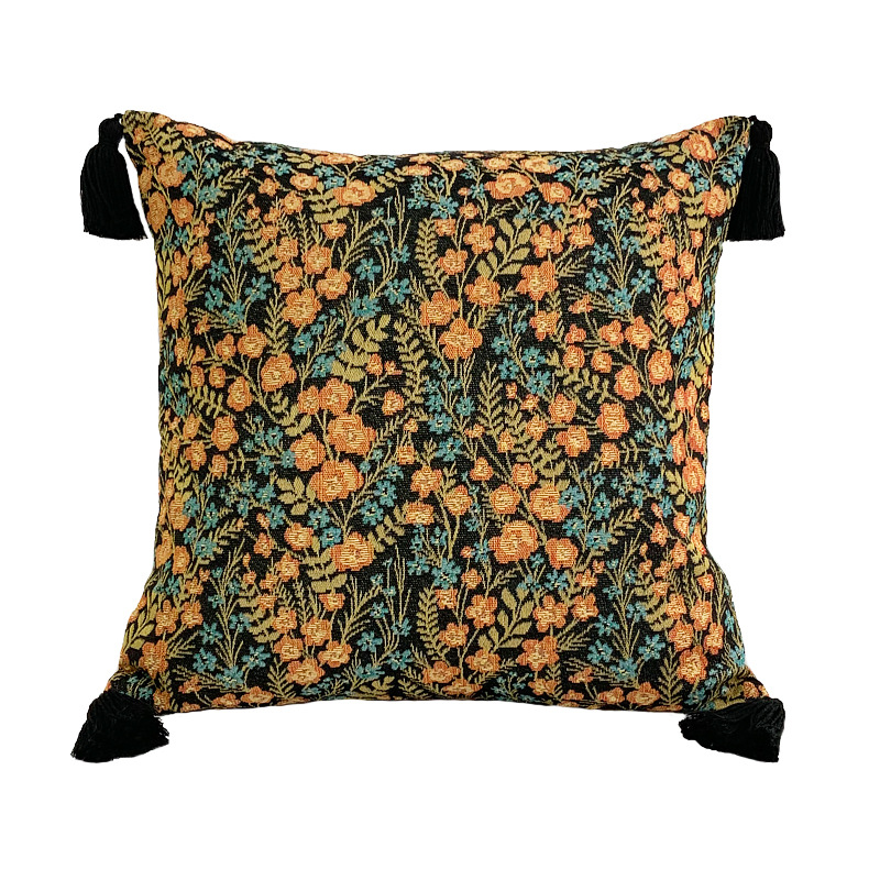 Flor de espiga de trigo - Negro