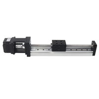Hanpose HPV5 Motor panduan gerak linier, perjalanan efektif 300mm v-slot z-axis Kit Router Reprap Nema17 modul Motor