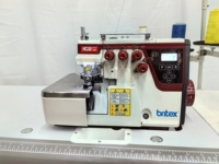 Britex GT917D-4 Vierfaden-Hochgeschwindigkeits-Overlock-Nähmaschine Kostengünstiger Preis Rote Farbe