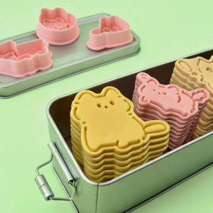 Mini-série Chatons : <span class=keywords><strong>Emporte</strong></span>-pièces 3D en forme de chat pour biscuits imprimés, pâte à <span class=keywords><strong>modeler</strong></span> DIY, modèle Y-40, emballage OPP - Product Image 5