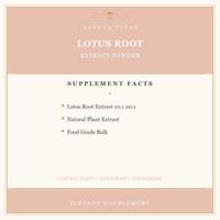 Vente en gros directe d'usine OEM/ODM d'extrait de racine de lotus en poudre