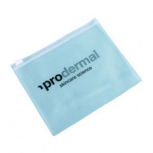 Pochette zippée en PVC EVA transparent givré pour cosmétiques, accessoires de voyage et emballages cadeaux promotionnels - Product Image 4