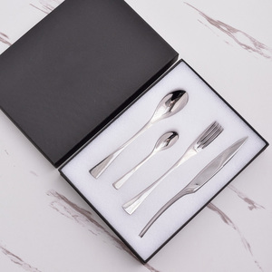 Juego de Cubiertos de Acero Inoxidable 304 de Lujo Personalizado al por Mayor, Estilo Occidental, Ecológico, para Regalos Empresariales - Product Image 2