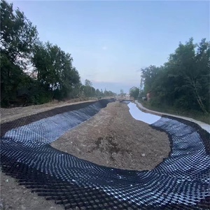 Grille de sol pour allée en gravier, construction lourde, pavés géocellulaires, stabilisateurs de route, tapis en plastique géocellulaire, béton - Product Image 2