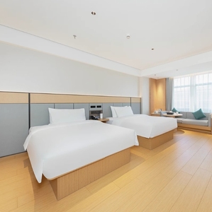 Set di Camere da Letto per <span class=keywords><strong>Hotel</strong></span> in Legno di Quercia Moderno e Durevole, Imbottito, in Vendita a Las Vegas - Product Image 2