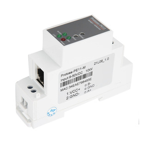Servidor de Dispositivos Seriales RS485 a Ethernet PE11-M, Montaje en Riel DIN, Alimentación por CC, Compatible con MQTT m119 - Product Image 1