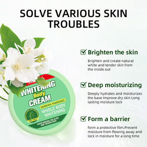 Crème pour le corps blanchissante, parfum gardénia, hydratante, peau délicate, 50 g - Product Image 3