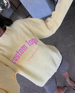 Sudadera Casual de Cuello Alto para Mujer con Estampado de Letras Personalizado, Oversize, Manga Larga, Forro Polar Suave, Estilo Urbano, Top Diario - Product Image 4