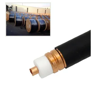 7/8 7/8 “强馈线电缆7/8” 射频电缆低功耗泡沫螺旋电缆，用于大功率变送器