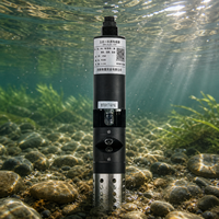 Capteur de qualité de l'eau cinq-en-un en ligne RS485 : pH, conductivité (EC), oxygène dissous (DO), turbidité, température - Modèle BL-PETD-100
