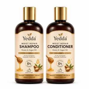 Shampooing et après-<span class=keywords><strong>shampoing</strong></span> hydratants et nourrissants au <span class=keywords><strong>miel</strong></span> naturel, biologique marocain, rend les cheveux plus lisses et doux. - Product Image 1
