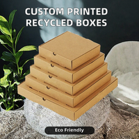 Boîte en carton ondulé biodégradable personnalisée, petit carton d'expédition, emballage E-flute avec laminage mat et doublure en mousse, logo imprimé