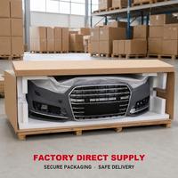Parachoques Delantero Estilo RS6 C7.5 2018 con Faros Delanteros y Luces Traseras para Audi A6 S6 C7 C7.5 2012-2015