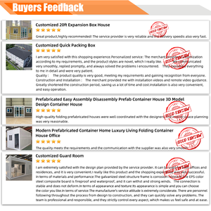 Personalizzabile moderno portatile Flat Pack <span class=keywords><strong>casa</strong></span> prefabbricata struttura in acciaio Mobile per soggiorno veloce all'aperto - Product Image 6