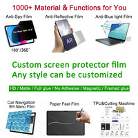 Protection d'Objectif de Caméra Personnalisée OEM Nano 9H Anti-Choc Anti-Rayures Anti-Poussière, Film Durable Haute Définition pour iPhone