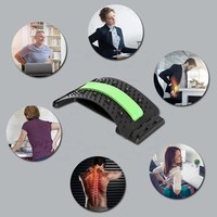 Nouveau masseur lombaire multi-niveaux pour le yoga et l'exercice, soulagement de la douleur, traction et étirement du dos