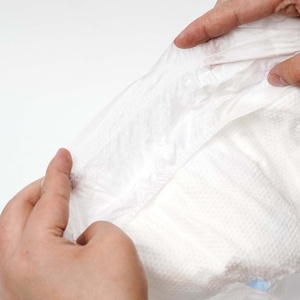 Couches jetables biodégradables hautement absorbantes pour bébés, sans produits chimiques, en fibres non blanchies pour le soin des peaux délicates - Product Image 3