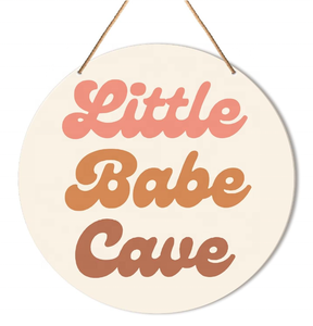Boho vivaio decorazione della parete per la bambina in legno rustico segno dipinto a mano <span class=keywords><strong>appeso</strong></span> segno per la camera da letto del bambino - Product Image 1