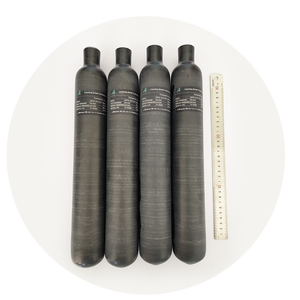 ALSAFE ad alta pressione 700cc 4500psi composito 0.7l serbatoio aria Ultra leggero Paintball 300bar 700 in fibra di carbonio bombola a Gas - Product Image 2