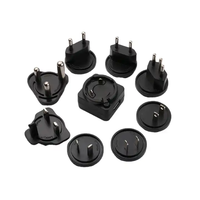    Adaptateur secteur USB 5V 1A AC/DC US EU UK AU, couleur blanche, certifié FCC CE UKCA SAA RCM
