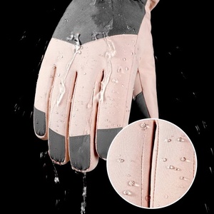 <span class=keywords><strong>Gants</strong></span> de ski en laine d'agneau pour homme et <span class=keywords><strong>femme</strong></span>, imperméables, antidérapants, épaissis, compatibles écran tactile, pour l'hiver et le cyclisme en extérieur - Product Image 3