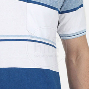 เสื้อยืดโปโลสำหรับผู้ชายพิมพ์ลายสีล้วนจากโรงงานปากีสถานส่งตรงจากโรงงาน - Product Image 5