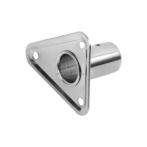 <span class=keywords><strong>Support</strong></span> de <span class=keywords><strong>poteau</strong></span> de bateau en acier inoxydable 316 de haute qualité, socle de <span class=keywords><strong>poteau</strong></span> de balustrade marine à 90 degrés - Product Image 2