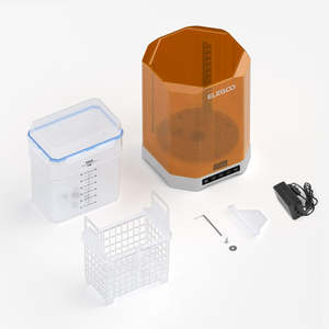 ELEGOO Mercury Plus V3.0 Max 230mm * 135mm * 260mm <span class=keywords><strong>2</strong></span> en 1 double options de nettoyage Machine de lavage et de séchage - Product Image 3