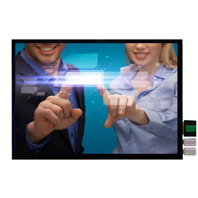 High Resolution 1280*800 IPS display 10 inch open frame industrial capacitive touch screen monitor for Raspberry PI