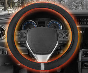 Protecteur de <span class=keywords><strong>volant</strong></span> à main chaude hiver couverture de <span class=keywords><strong>volant</strong></span> de voiture chauffage mettre la manche chauffage électrique <span class=keywords><strong>12V</strong></span> chauffage rapide - Product Image 2