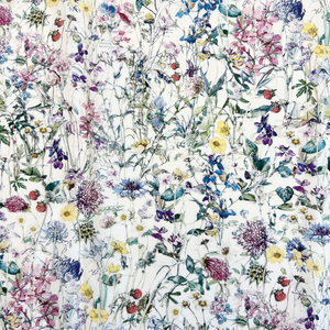 Tela <span class=keywords><strong>de</strong></span> Algodón 100% con Estampado <span class=keywords><strong>de</strong></span> Flores Silvestres, Estilo Londres Liberty, para Confección <span class=keywords><strong>de</strong></span> Ropa - Product Image 4