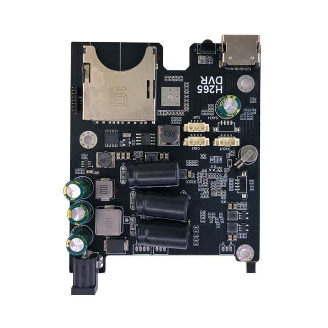 2CH Mini AHD DVR PCB Board HD 1080P 2ch Vehicle Bus Mobile DVR Board Digital Video Recorder Support SD Card with Remote Control