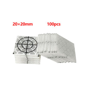 Foglio riflettente bianco 3M 100 pezzi 20x20mm bersagli di rilevamento - Product Image 2
