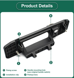Caméra de recul AHD 1080P pour poignée de coffre de voiture Mercedes Benz ML350 W176 W205 X156 GLK X204/<span class=keywords><strong>200</strong></span> /260 /300 Classe C C202 C250D CLA - Product Image 2
