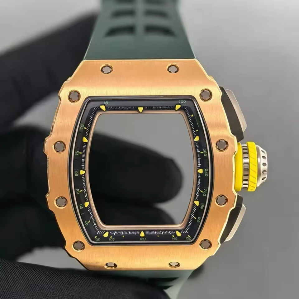 Classic Retro Barrel Shaped Crystal Case with Diamond Accents a Unique ...