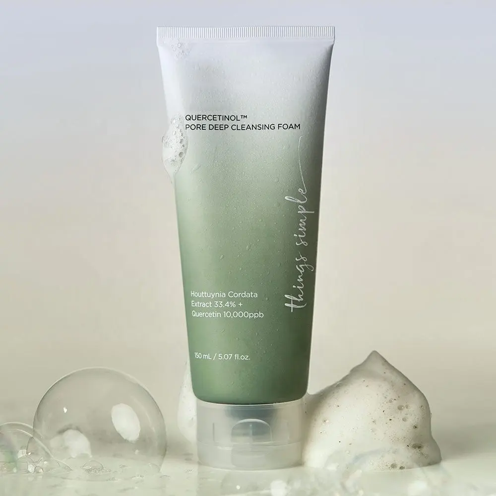 Kosmetik-Schaummittel Reinigungsmittel tiefreinigt Poren hydratisiert feuchtigkeitsspendend Hautpflege Gesichtsreinigung